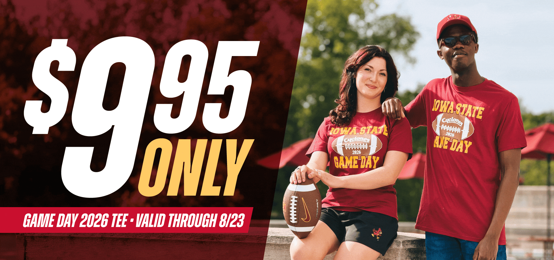 $9.96 Only • Game Day 2026 Tee • Valid through 8/23